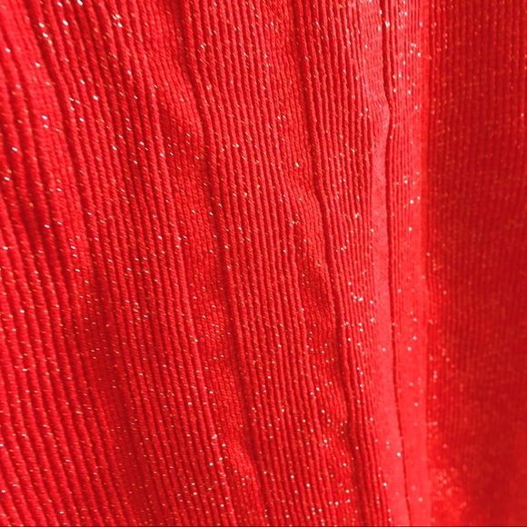 Free People Intimately Red Gold Sparkle Cami Tank - Picture 4 of 6